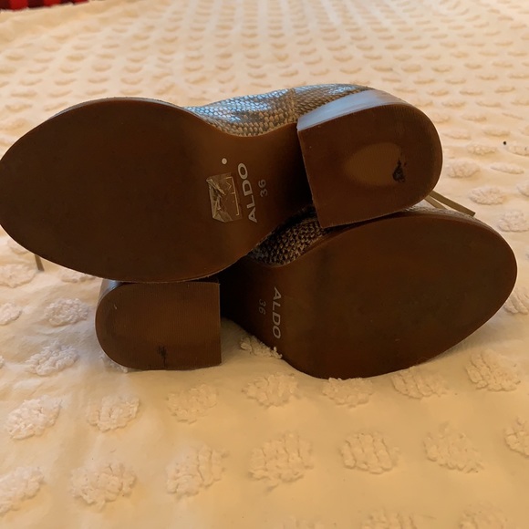 Faux Snake Skin Boots - Picture 6 of 6